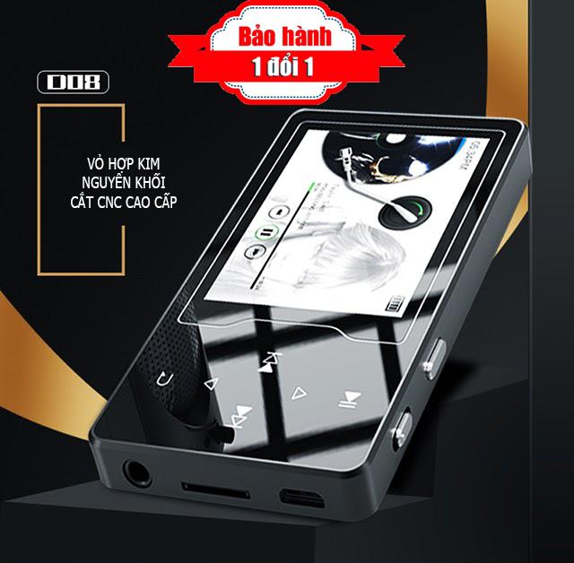 Máy nghe nhạc MP4 màn hình HD 2.4 inches Ruizu D08 - Máy nghe nhạc Lossless chất lượng cao - máy nghe nhạc giá rẻ