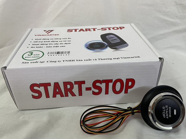 Nút start stop xe hơi dùng chung các xe, bảo hành 3 năm