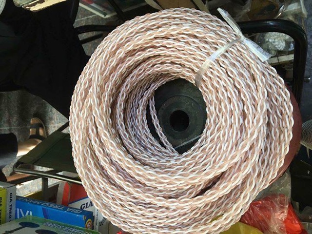Dây loa kimber đồng 8 lõi tết