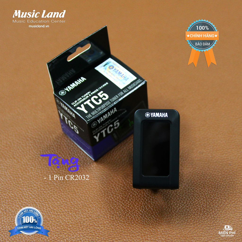 Máy lên dây đàn guitar yamaha ytc5 – chính hãng