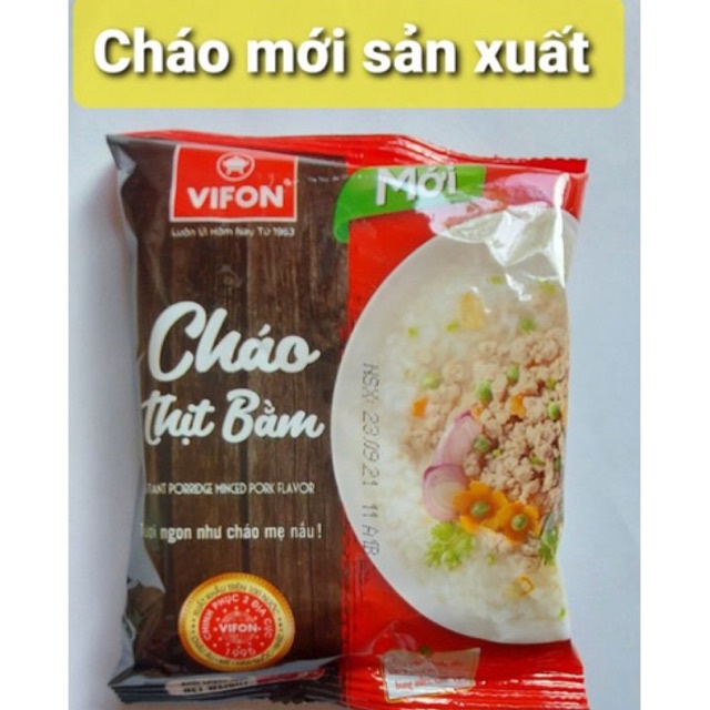 Cháo vifon vị thịt bằm gói 50g mới