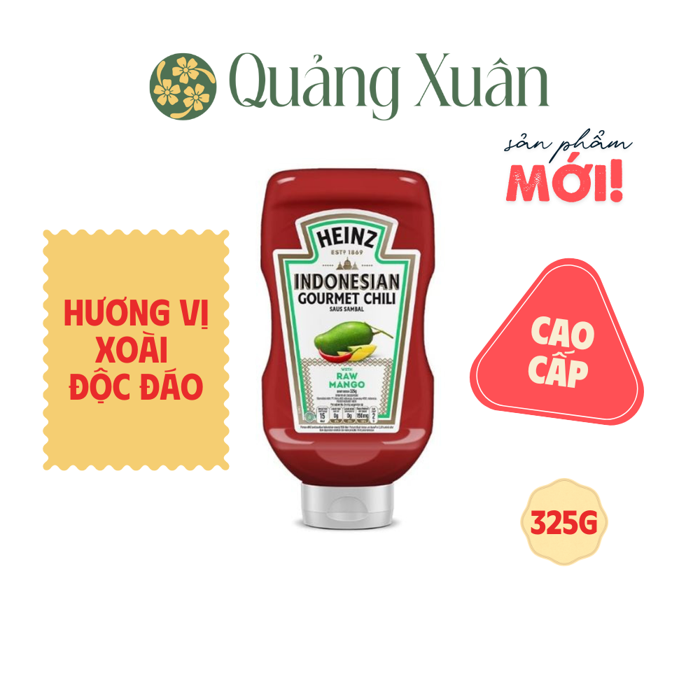 Tương ớt heinz cao cấp vị indonesia 325g