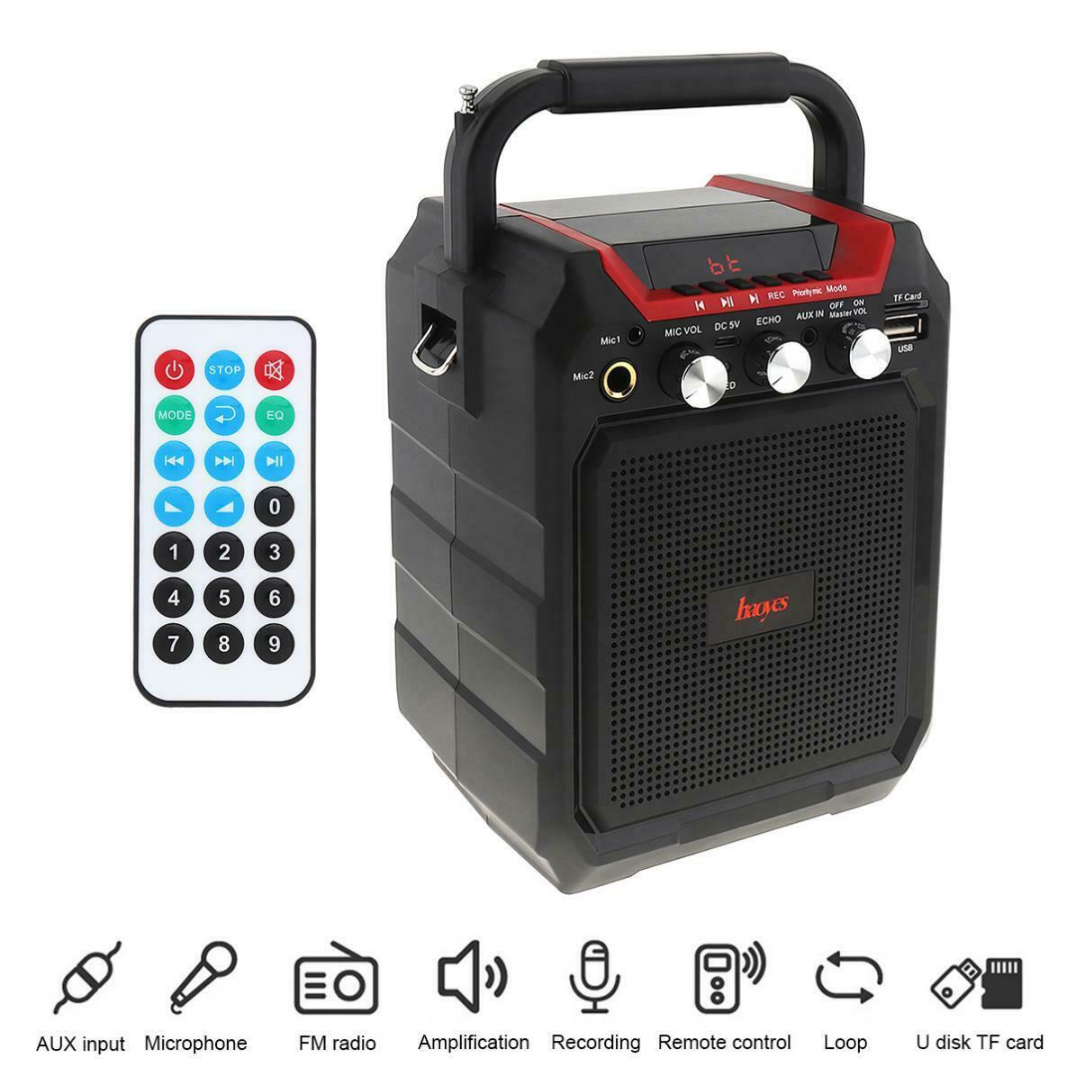Loa Bluetooth Karaoke, Loa công suất lớn, Loa bluetooth xách tay Haoyes K99 âm thanh trong trẻo và rõ nét, pin sạc dung lượng 3.600mAh, khả năng hát karaoke Bluetooth đỉnh cao.Bảo hành 1 đổi