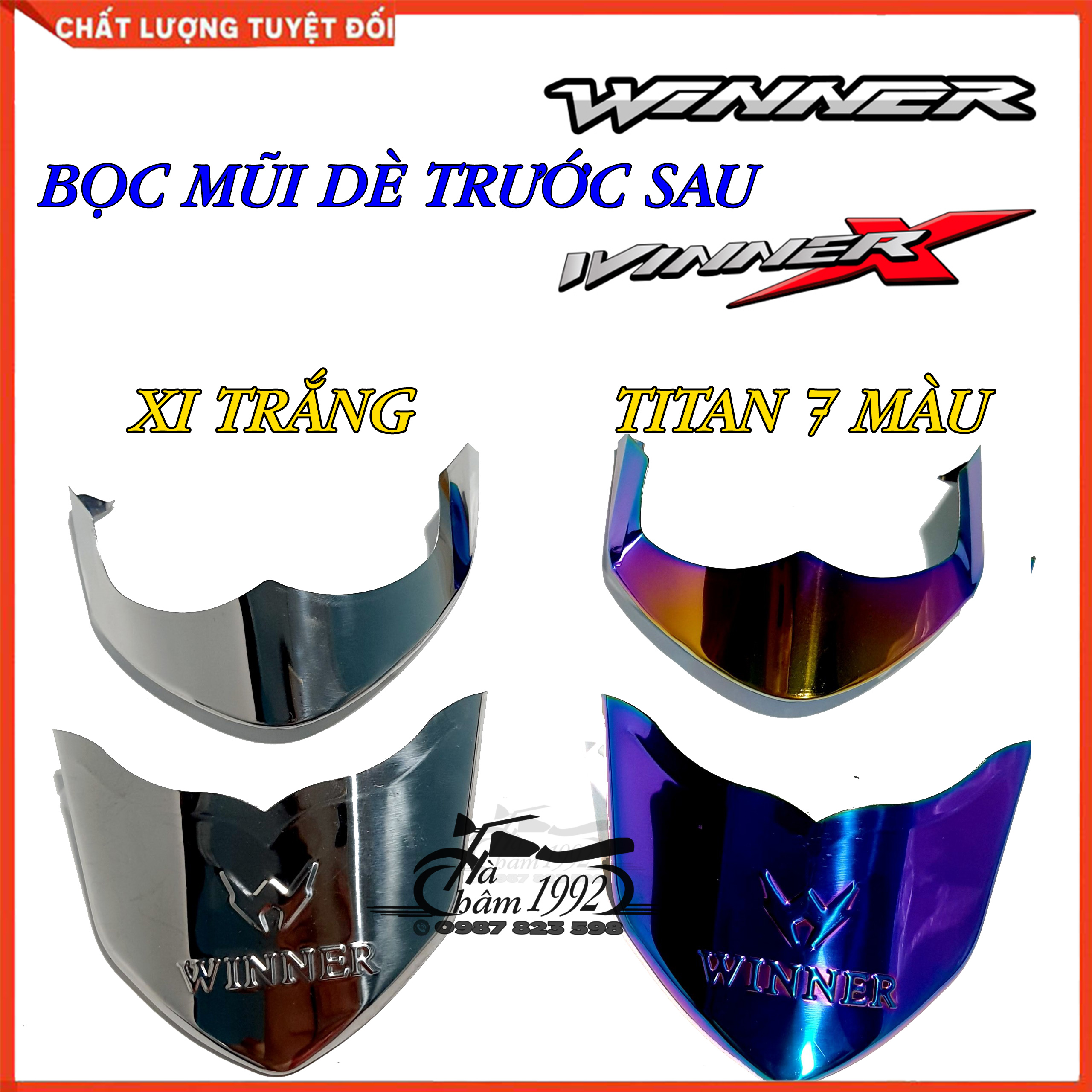 Bộ ốp mỏ dè winner x 2019 - 2020, ốp mũi dè winner x, bọc mũi dè winner x