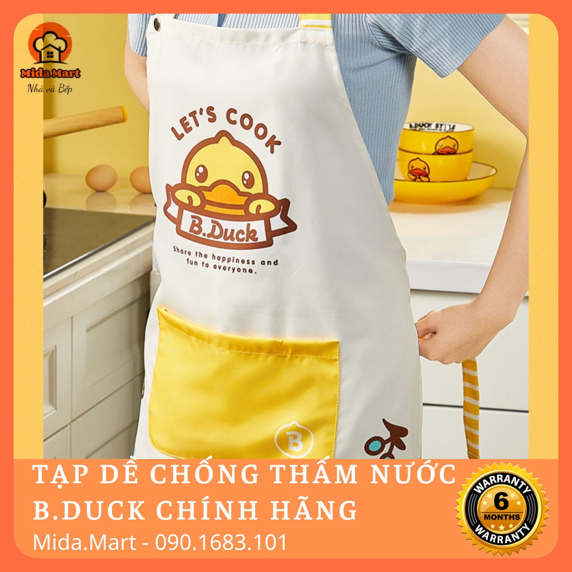 TẠP DỀ B.DUCK THOÁNG KHÍ, CHỐNG THẤM NƯỚC CHÍNH HÃNG