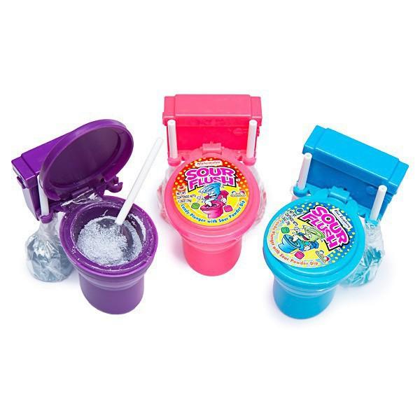 [HOT] KẸO MÚT BỒN CẦU SOUR FLUSH 39G - MỸ