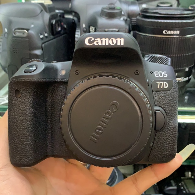 Máy ảnh canon 77d kem kit 18-55stm