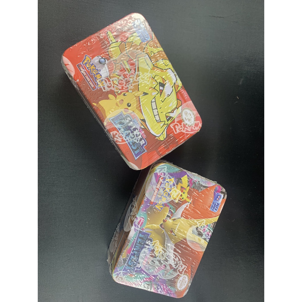 Bộ bài pokemon hộp sắt