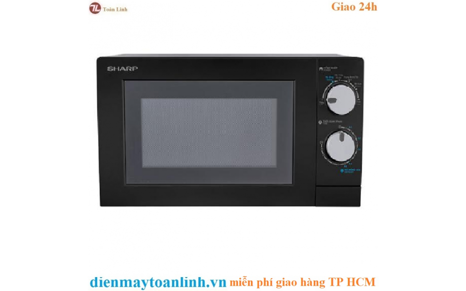 Lò vi sóng sharp r-208vn-ws 20 lít - chính hãng