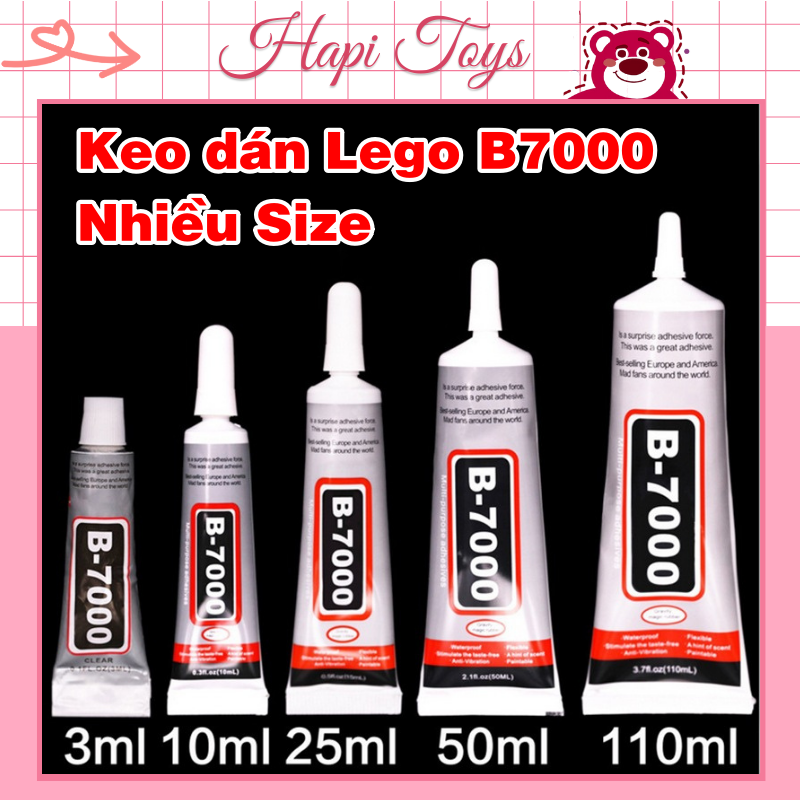 Keo dán B7000 110ml keo dán đa năng keo b7000 dính mảnh đồ chơi lắp ráp mô hình chắc chắn