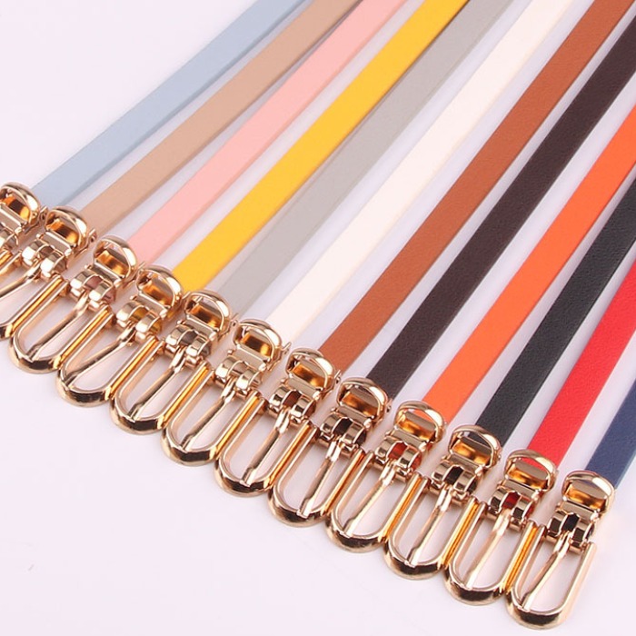 [Shop Hoa Lan] Thắt Lưng Nữ Nhỏ Xinh TL005, Dây Lưng Nữ, Dây Nịt Nữ Chất Liệu Da PU Khóa Kim Loại Bền Đẹp [Video]