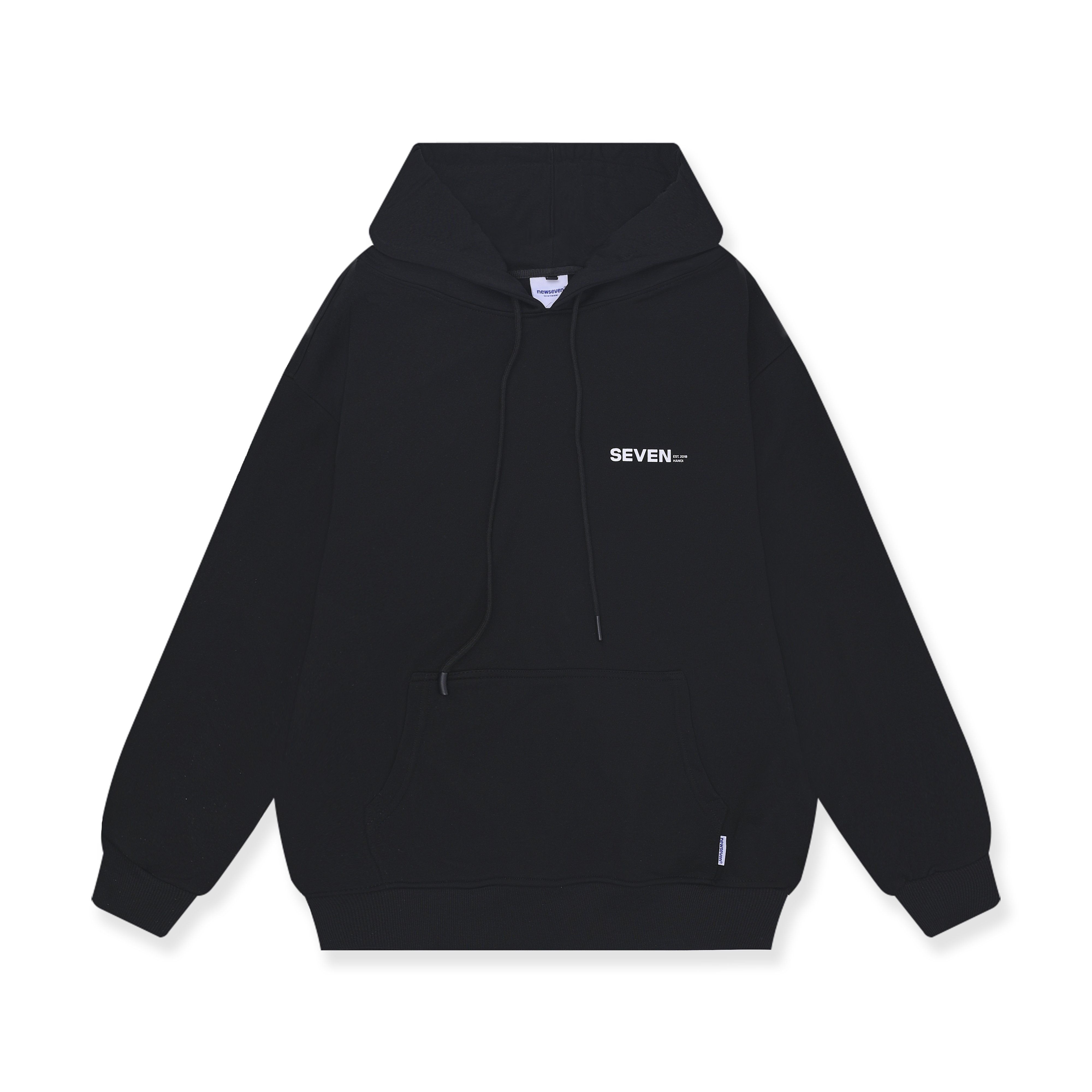 Áo hoodie n7 newseven mnmls basic