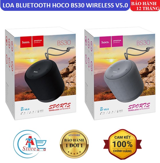 Loa bluetooth hoco bs30 v5.0 - loa không dây -loa âm thanh hay - bh 12 tháng
