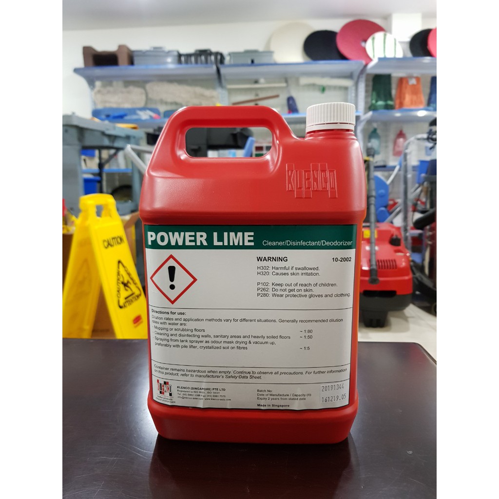 Power lime - nước lau sàn diệt khuẩn klenco chính hãng