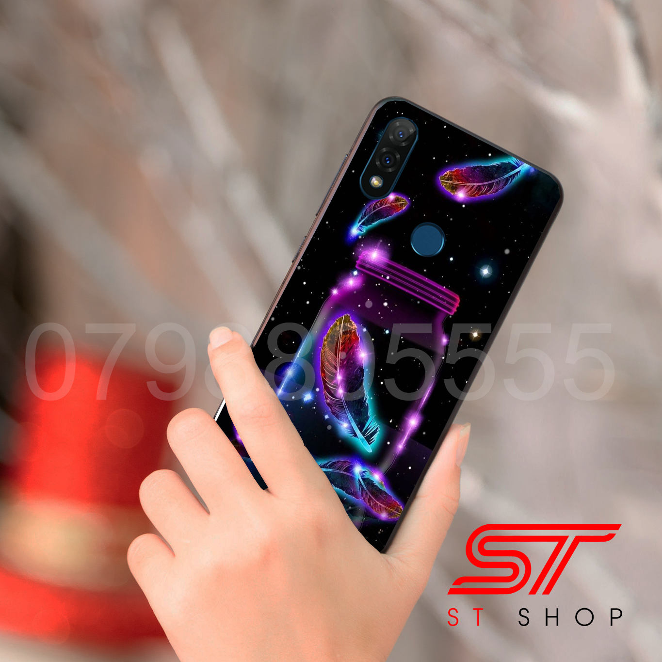 [ 6 Mẫu ] Ốp lưng kính cực đẹp dành cho Vsmart Joy 2 Plus