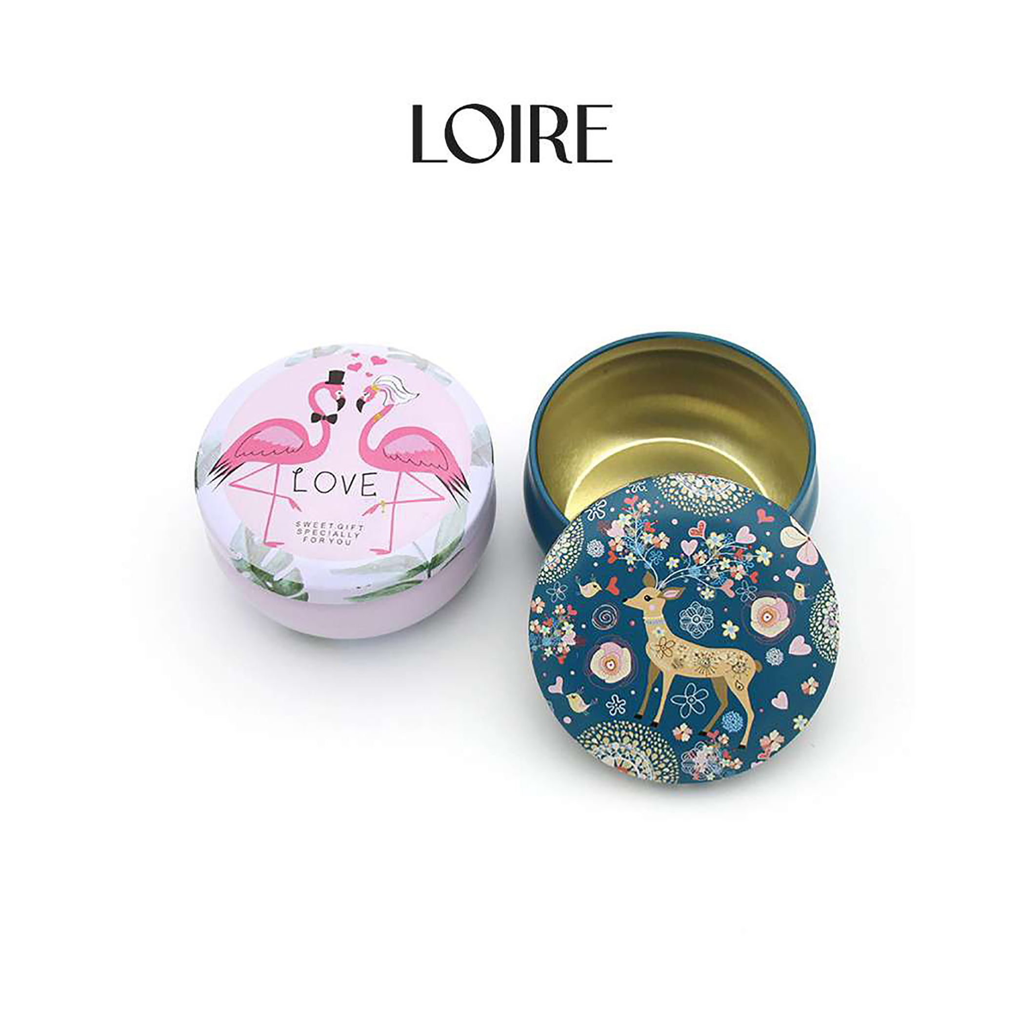 Hộp Sắt Đựng Miếng Dán Ngực Loirechic