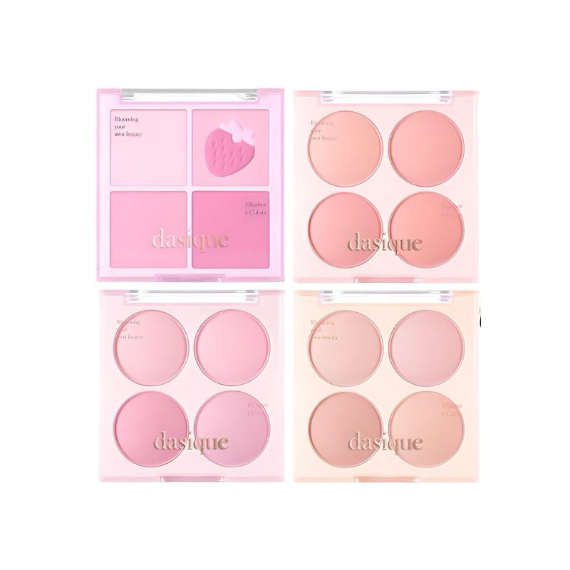 Phấn má Dasique Blending Mood Cheek Palette 4 Colors 11.4g