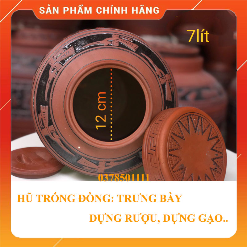 Chum gốm trống đồng Bát Tràng, Gốm Đặng Gia Bát Tràng 7L