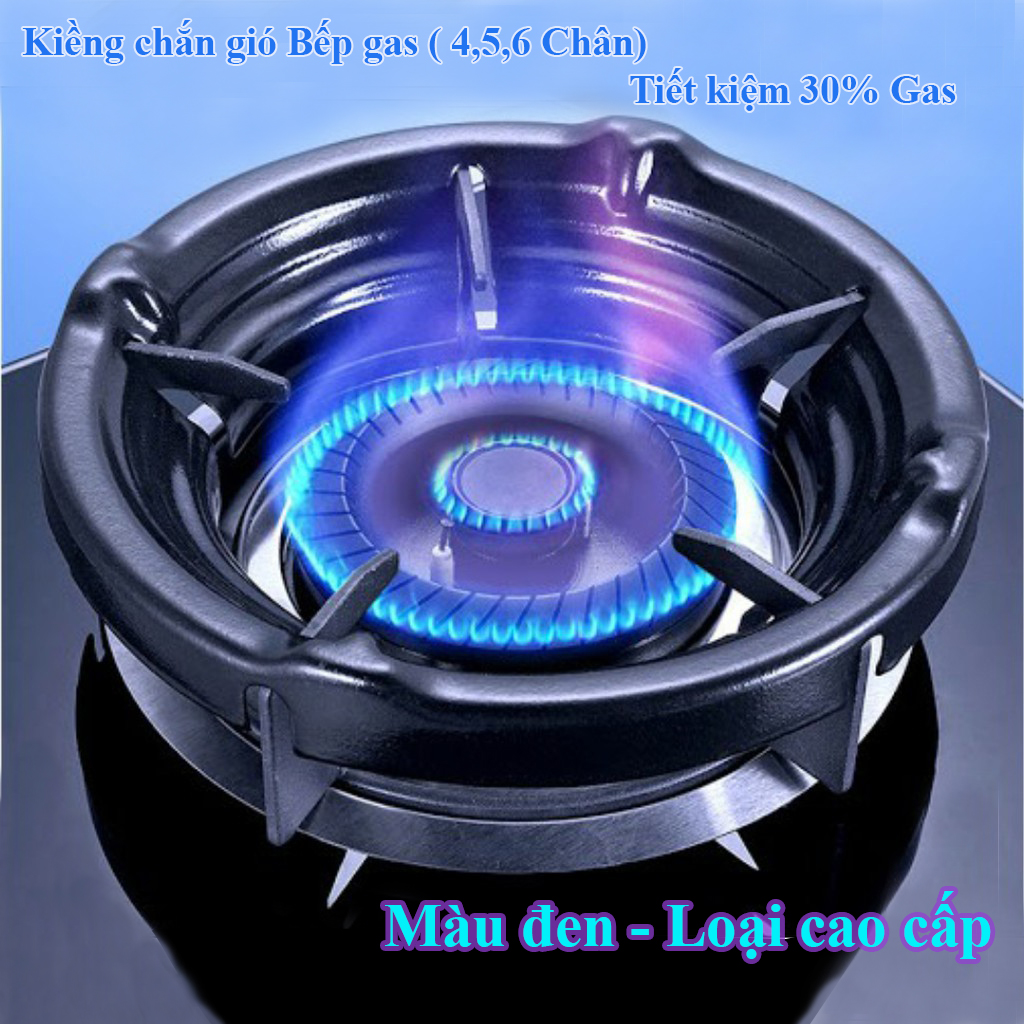 Kiềng chắn gió bếp gas 4 chân, 5 chân, 6 chân - dùng cho bếp du lịch, tiết kiệm gas 30% ( số lượng 1 cái)