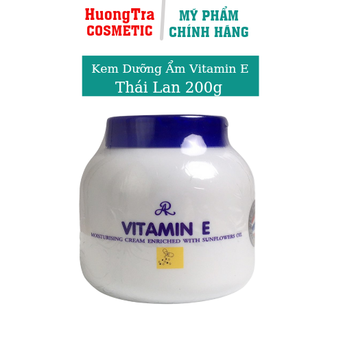 Kem dưỡng ẩm vitamin e thái lan nắp xanh 200g