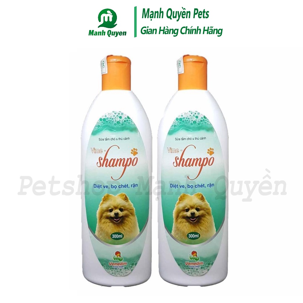 Sữa tắm trị ve rận cho chó mèo Veme Shampo