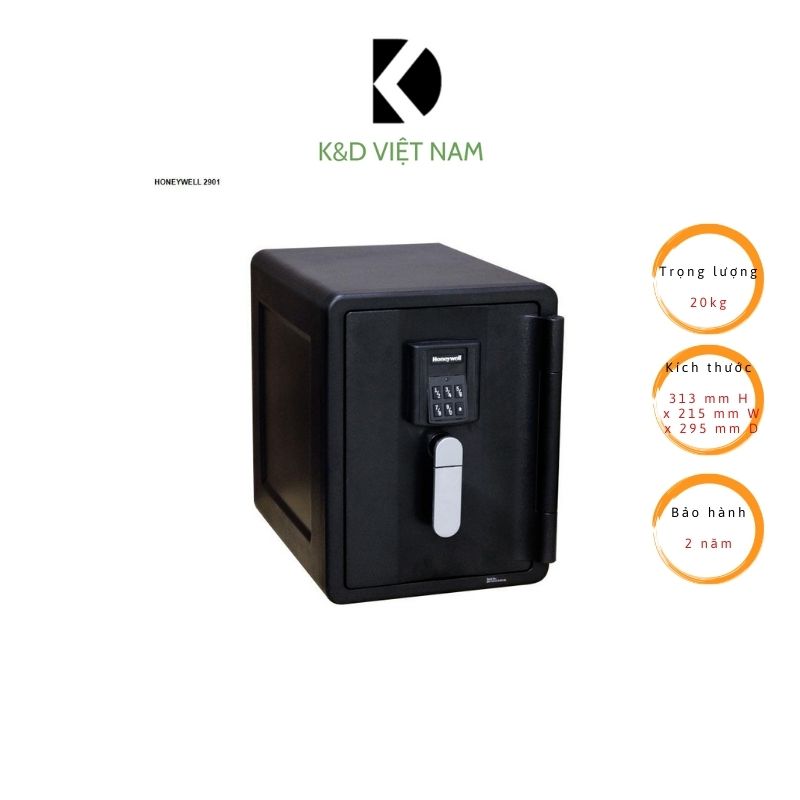 Két sắt Mỹ Honeywell 2901 khoá điện tử