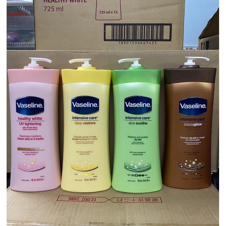 Dưỡng Thể Vaseline 725ml
