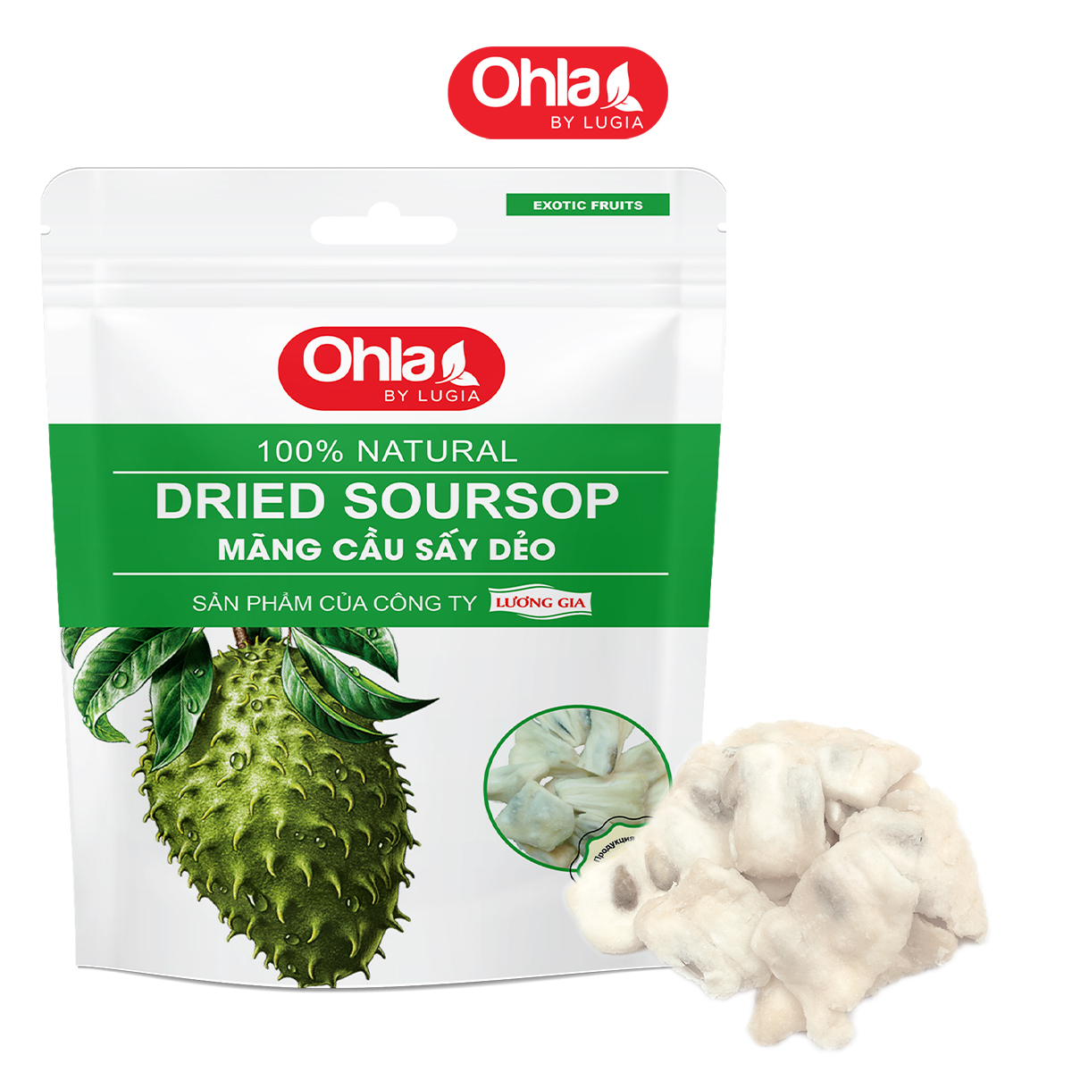 Mãng cầu sấy dẻo ohla - 500g