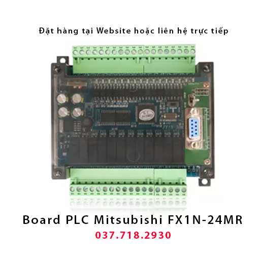 [HCM]Bộ lập trình Board PLC Mitsubishi FX1N-24MR - Board PLC FX Mitsubishi
