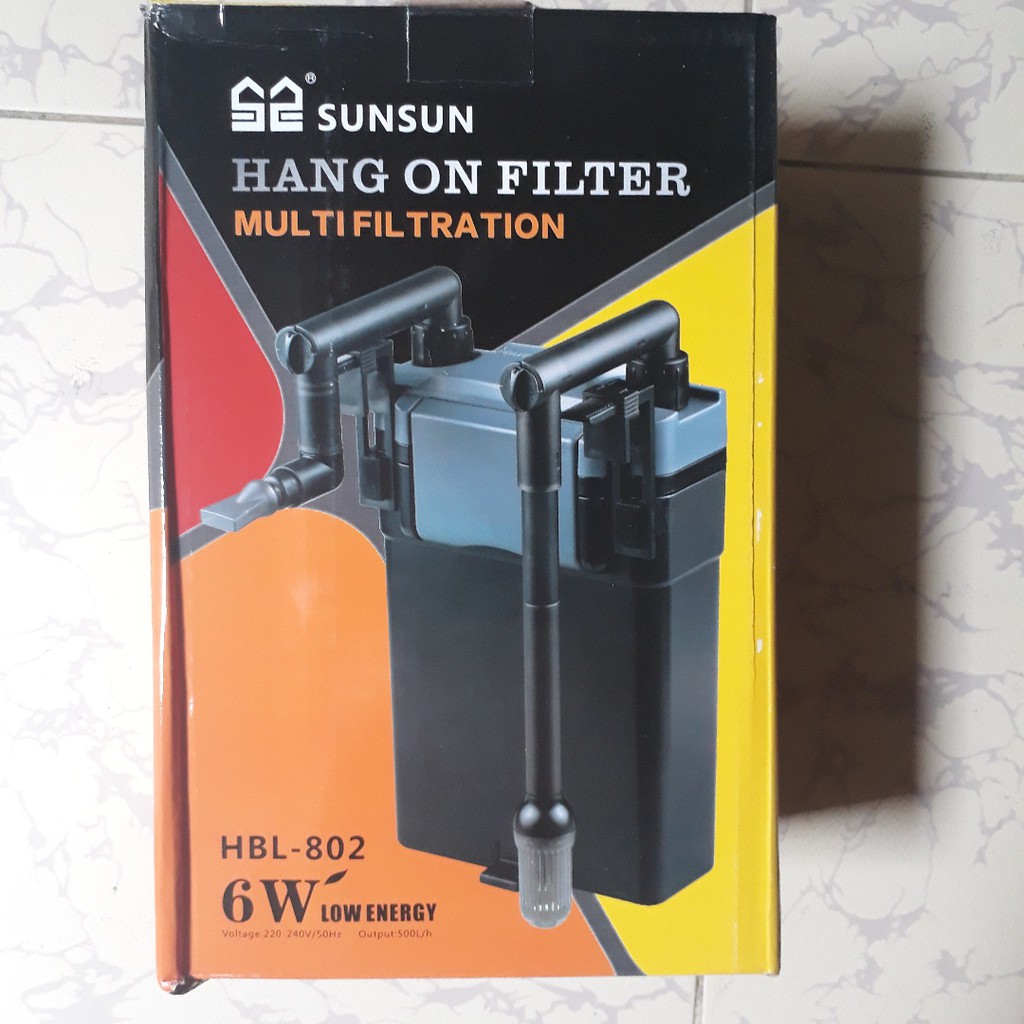 Hac-lọc treo sunsun hbl 802 cho hồ cá, hồ thủy sinh