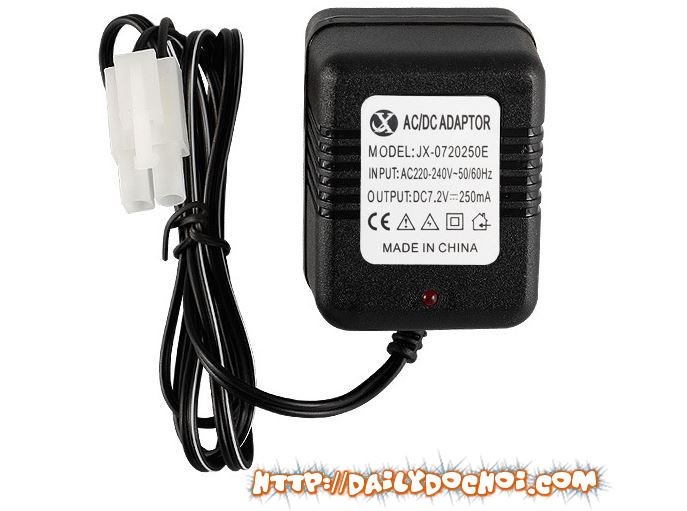 S15d củ sạc 7.2v 250mah chân ket2p