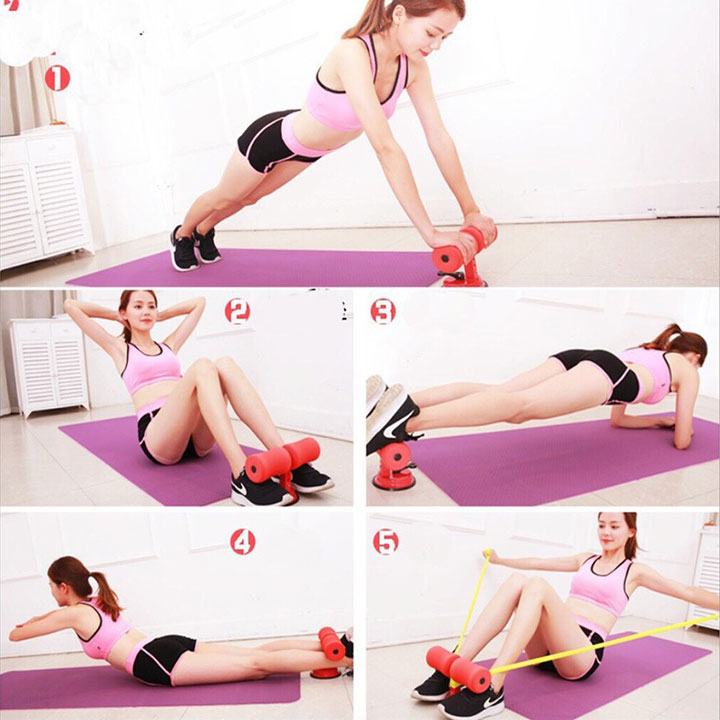 Dụng Cụ Tập Thể Dục Cơ Bụng Đa Năng Có Đế Hút Chân Không Chịu Lực Tốt - Dụng Cụ Tập Thể Dục Tại Nhà - Dụng Cụ Tập Gym - Dụng Cụ Tập Tay - Dụng Cụ Tập Đùi - con lăn t