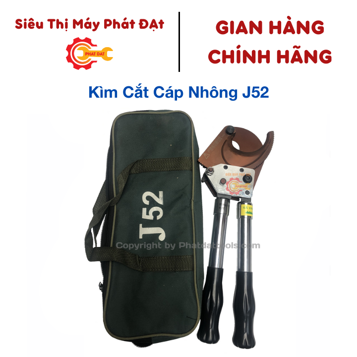 Kìm cắt cáp nhông J52