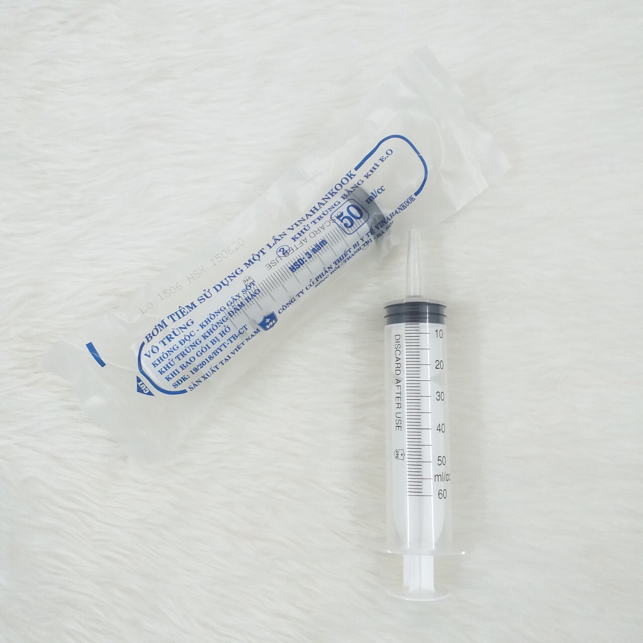 Xi lanh 60 ml nhựa Vinahankook