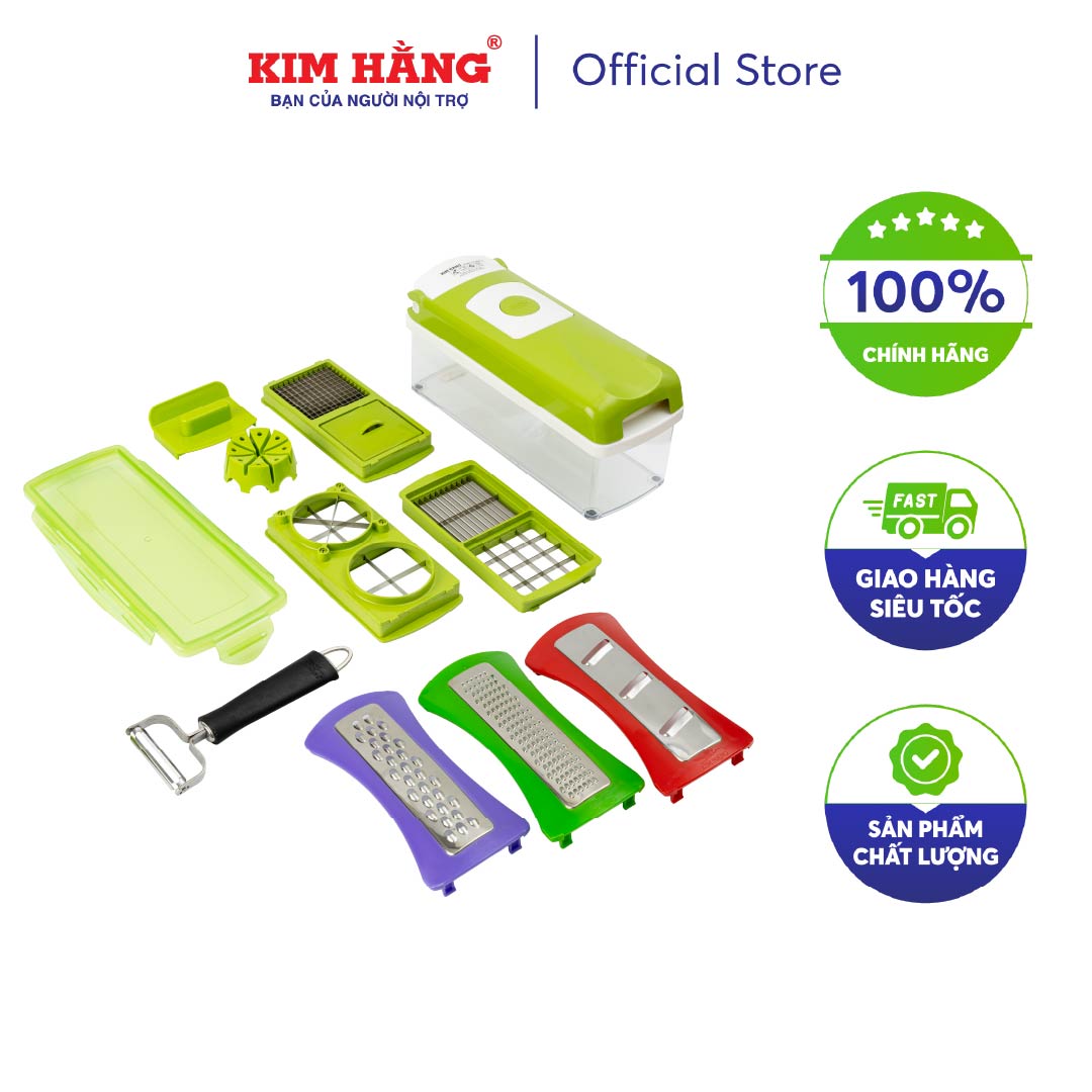 Bộ 10 dao bào gọt rau củ quả kim hằng khg8010