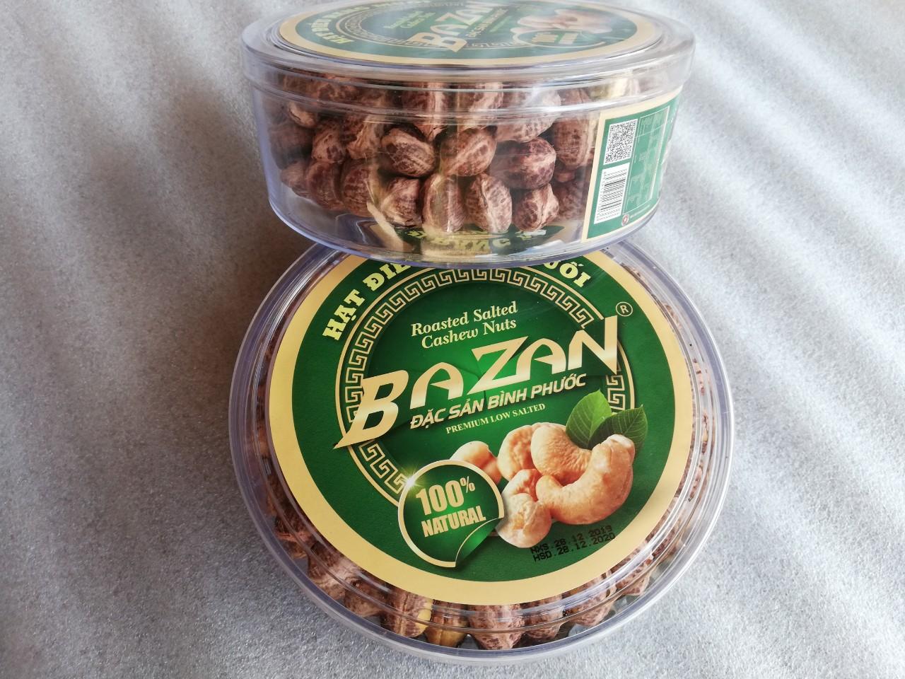 Loại đặc biệt hạt điều rang muối thượng hiệu bazan số 1 bình phước