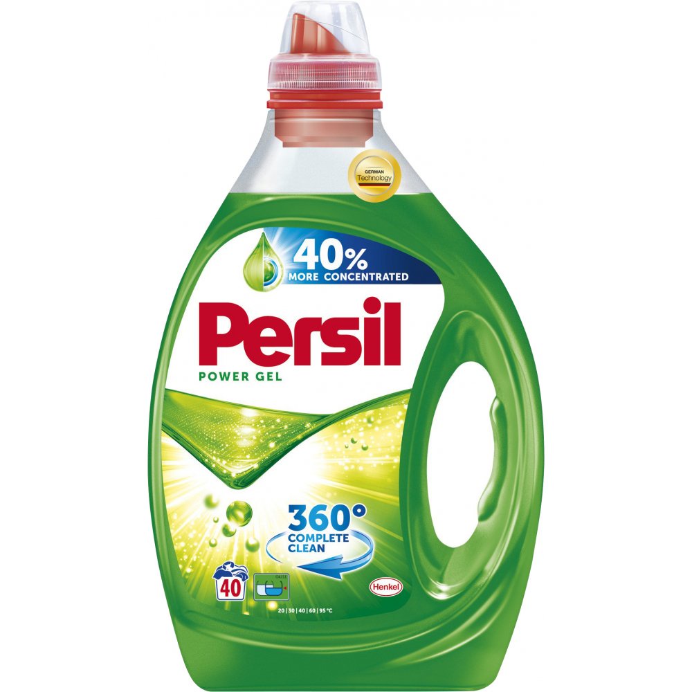 Nước giặt xả persil chai 2l 40p regular