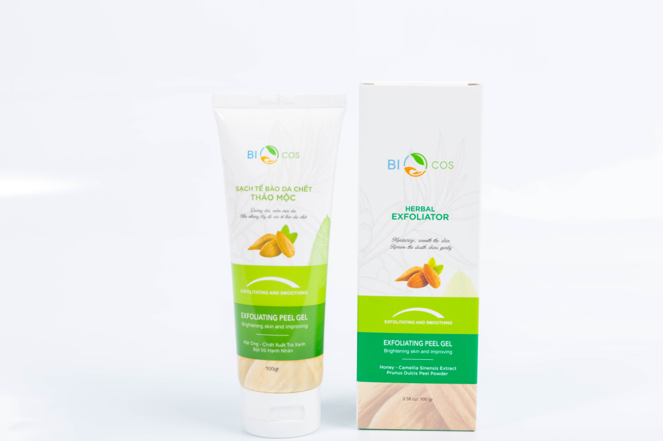[BIOCOS] Tẩy tế bào chết, Tây da chết, Gel tẩy da (100gr/chai)