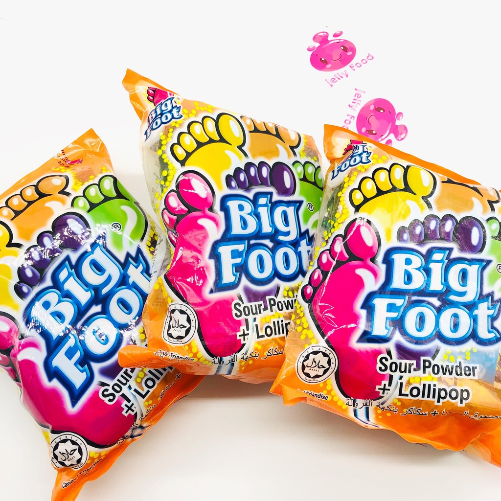 Kẹo mút bàn chân big foot 360g