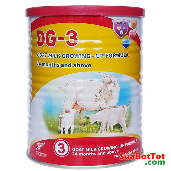 Sữa dê công thức dg số 3 - 400g - nhập khẩu nguyên lon từ newzealand.