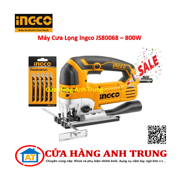 Máy cưa lọng ingco js80068 - 800w