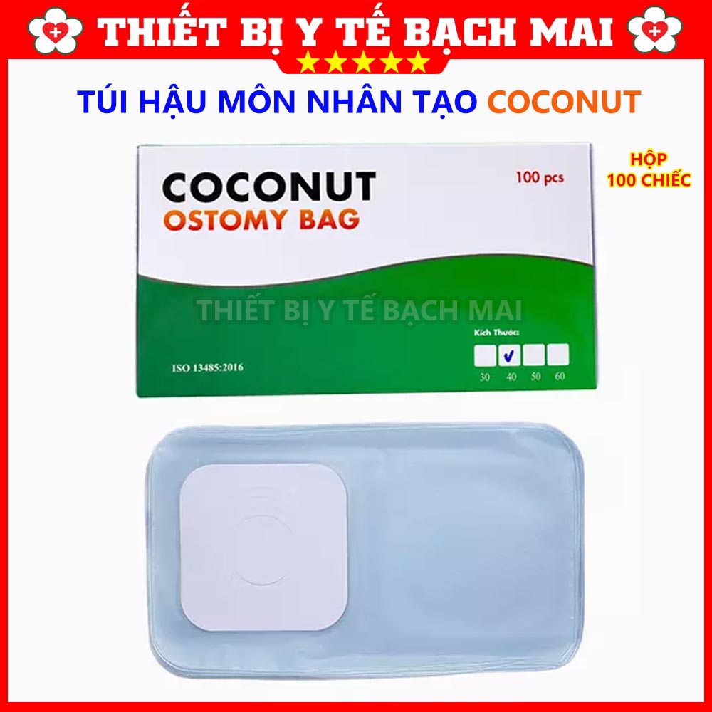 Túi Hậu Môn COCONUT OSTOMY BAG - Hộp 100 Cái