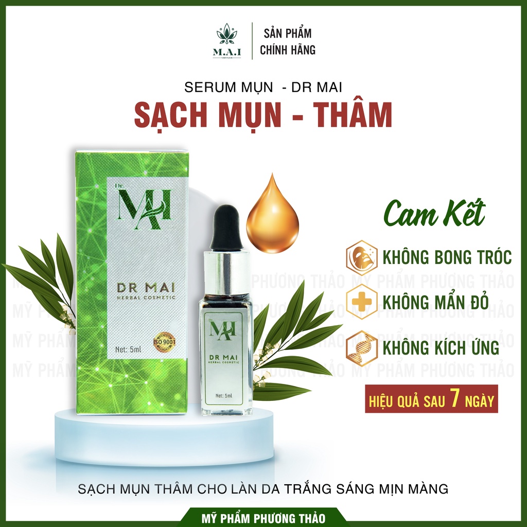 Dr Mai, Mụn Dr Mai, thảo dược ngăn ngừa lựa chọn hoàn hảo cho da mụn
