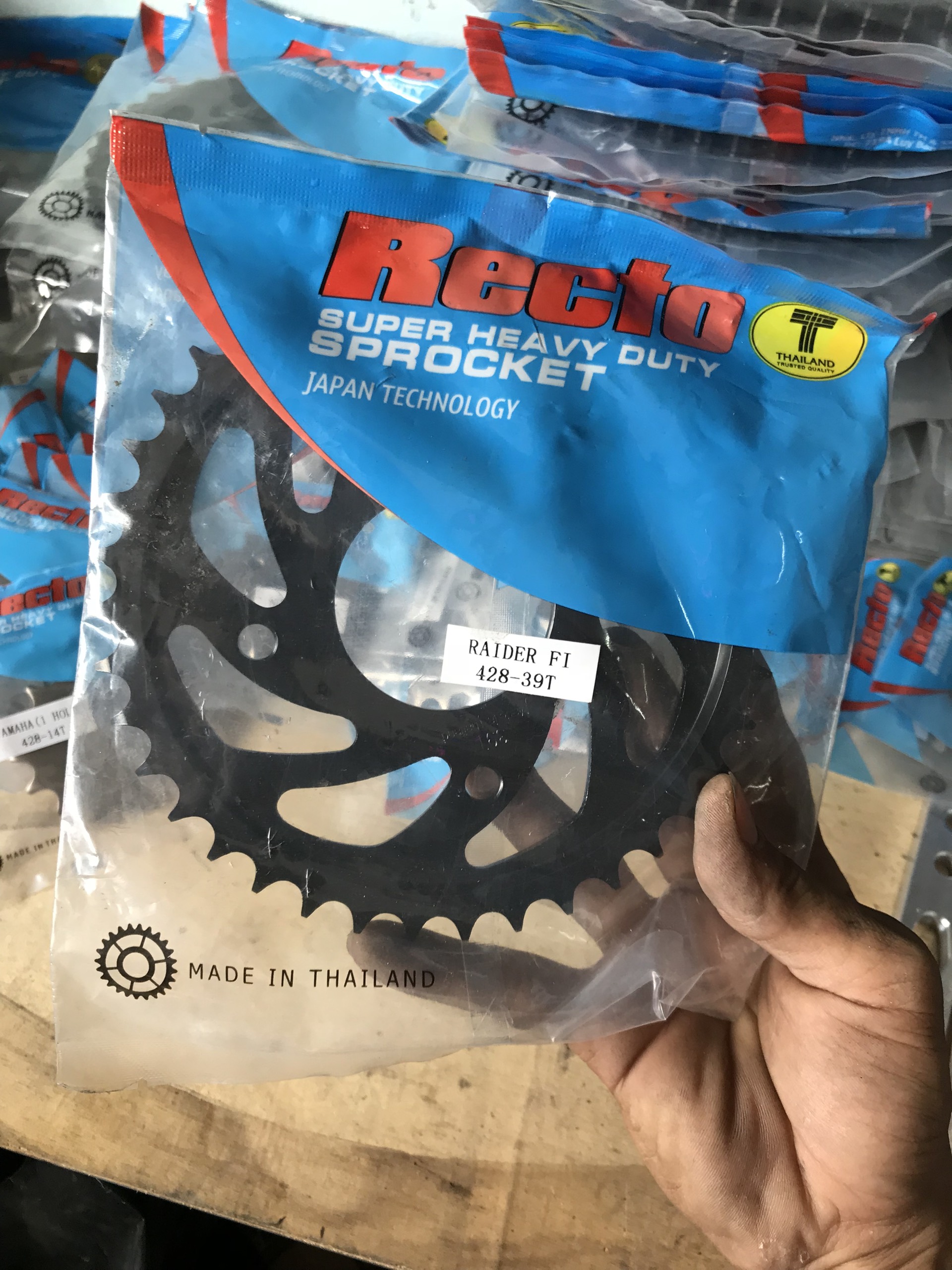 [HCM]Dĩa Recto Raider / Satria 37/38/39/40/41/42/43/44 răng