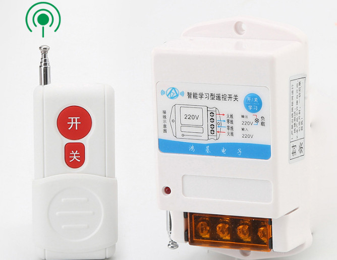 Công tắc điều khiển từ xa 1Km công suất lớn 5KW Công tắc điều khiển từ xa 0.5Km công suất lớn 5KW, Có ANTEN cực nhạy