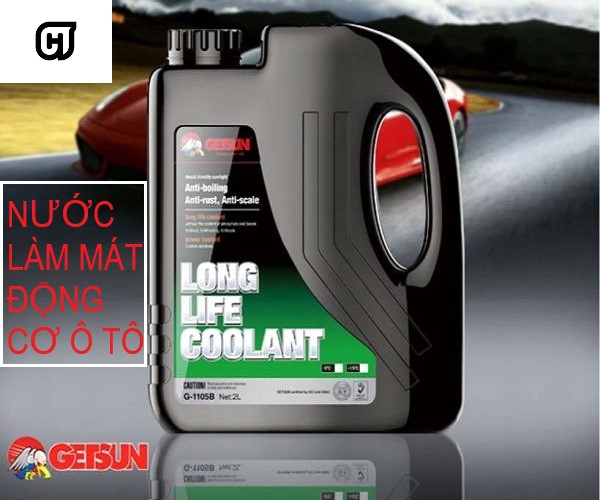 [HCM]Nước làm mát cho ô tô Getsun Long Life Coolant CHT90