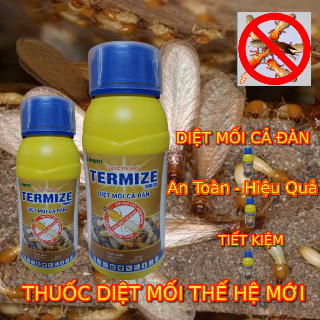 Termize 200SC 50ml chính hãng- Thuốc diệt mối cả đàn đặc biệt hiệu quả
