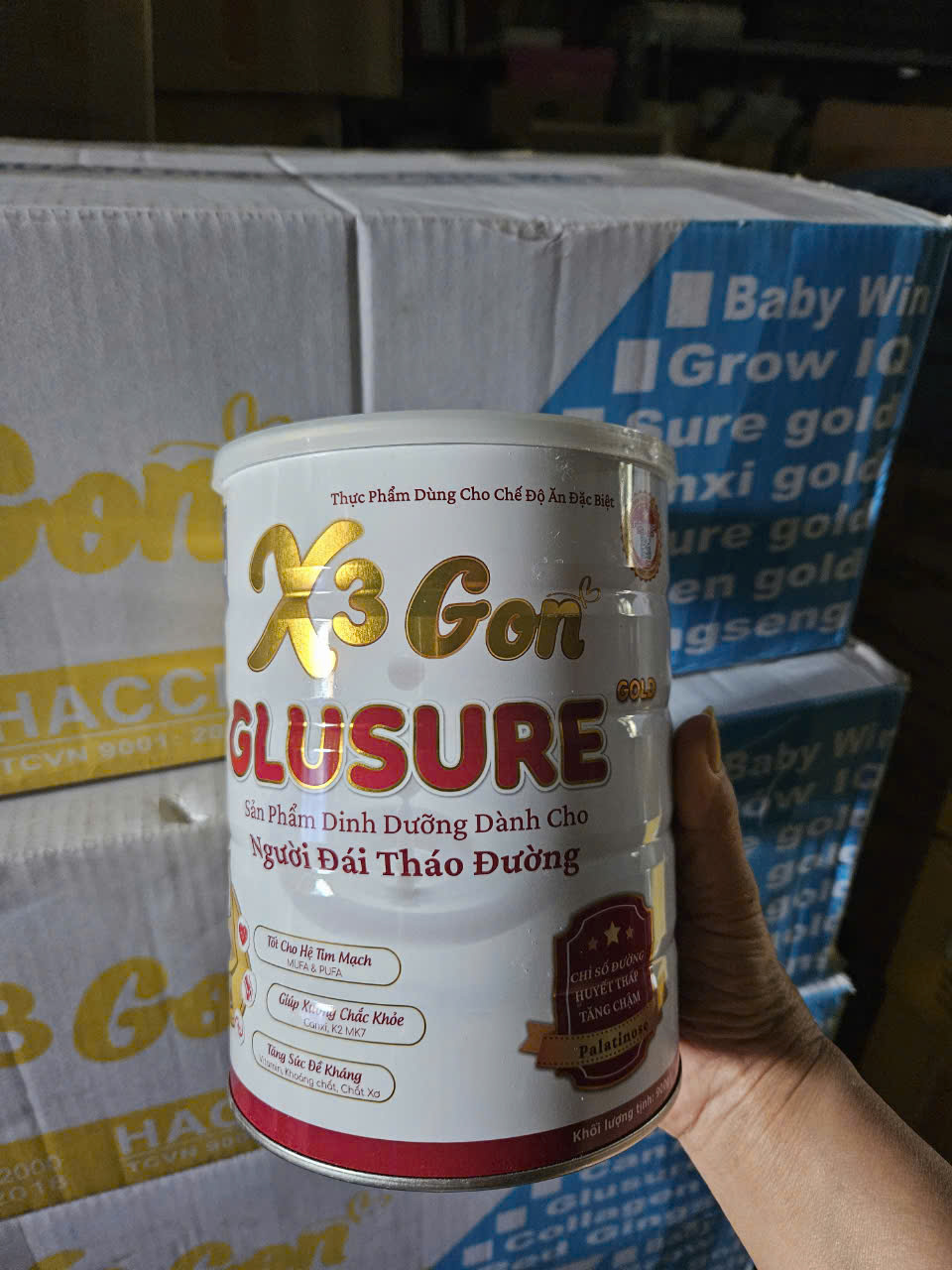 Sữa Bột X3 Gon Glusure
