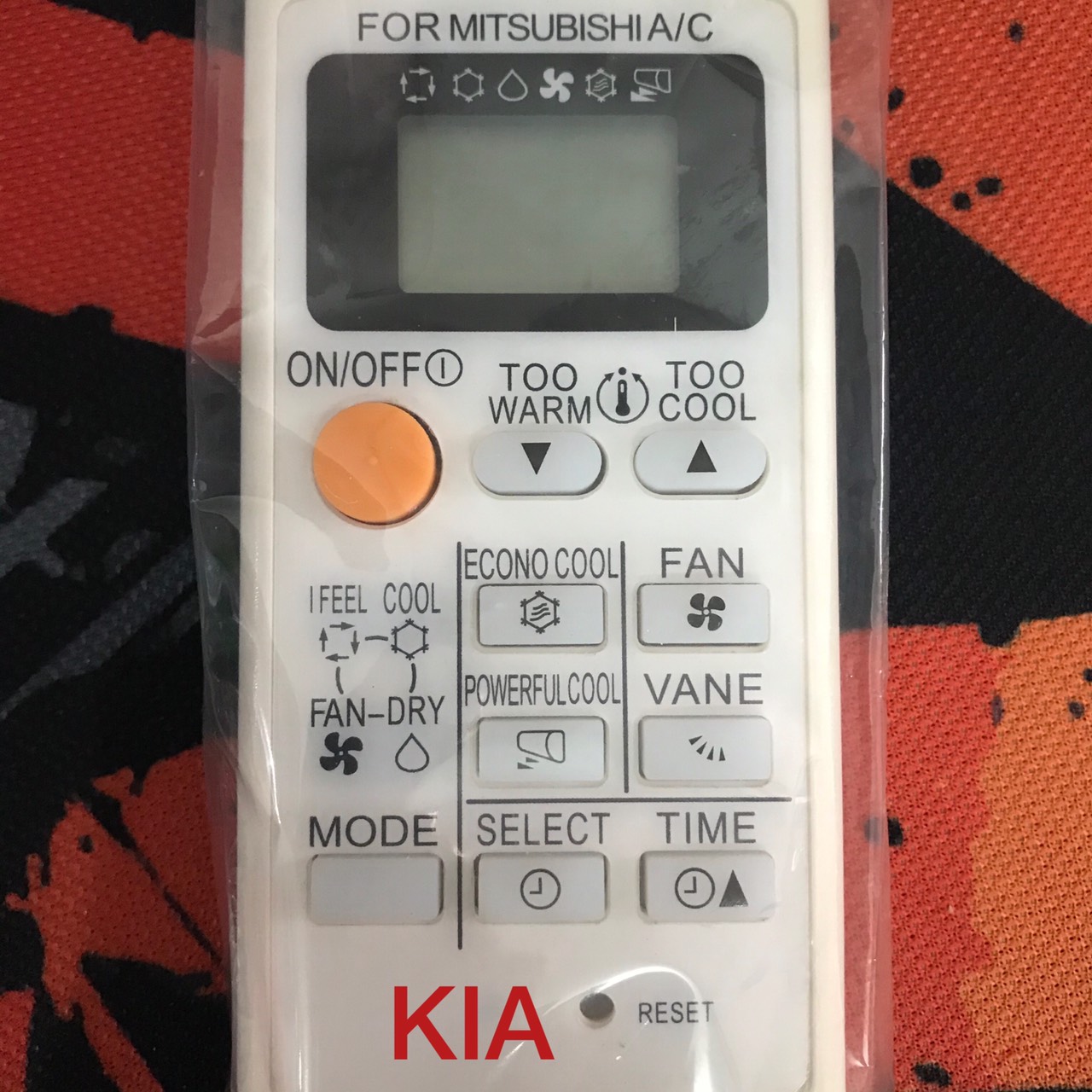 [HCM][Có sẵn] REMOTE MÁY LẠNH .MITSUBISHI ELECTRIC INVERTER MP04A MẶT ĐEN - ĐIỀU KHIỂN ĐIỀU HÒA .MITSUBISHI INVERTER