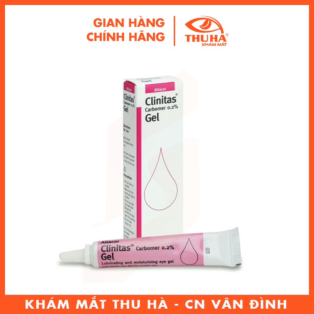 Gel tra mắt clinitas gel 0.2%